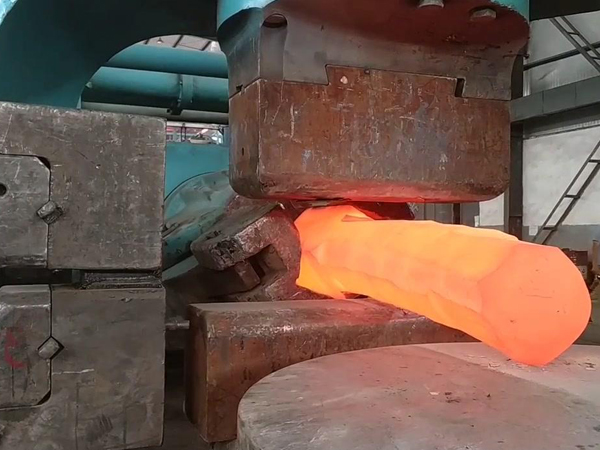 Titanium alloy forging